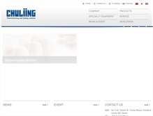 Tablet Screenshot of chuliing.com